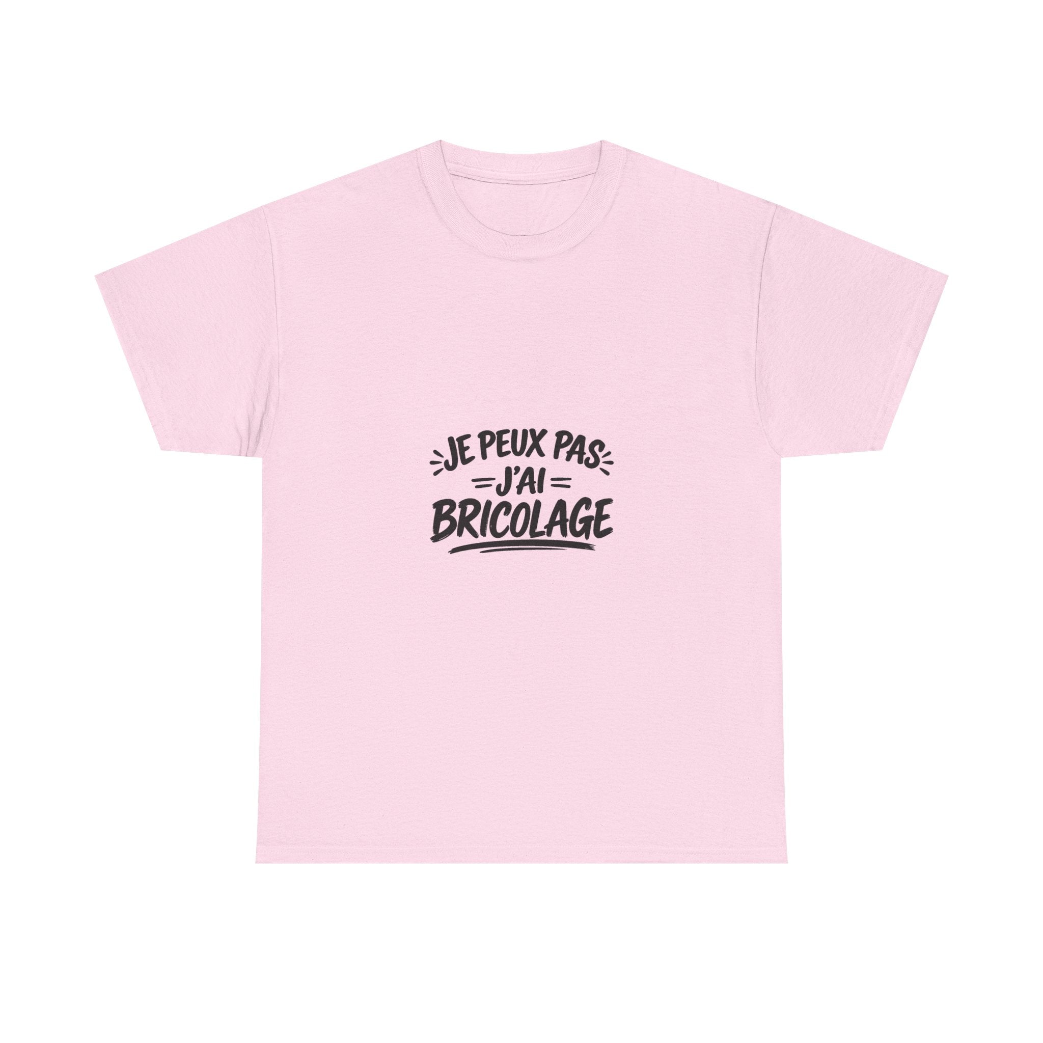 T-shirt humour bricolage – Je peux pas, j’ai bricolage