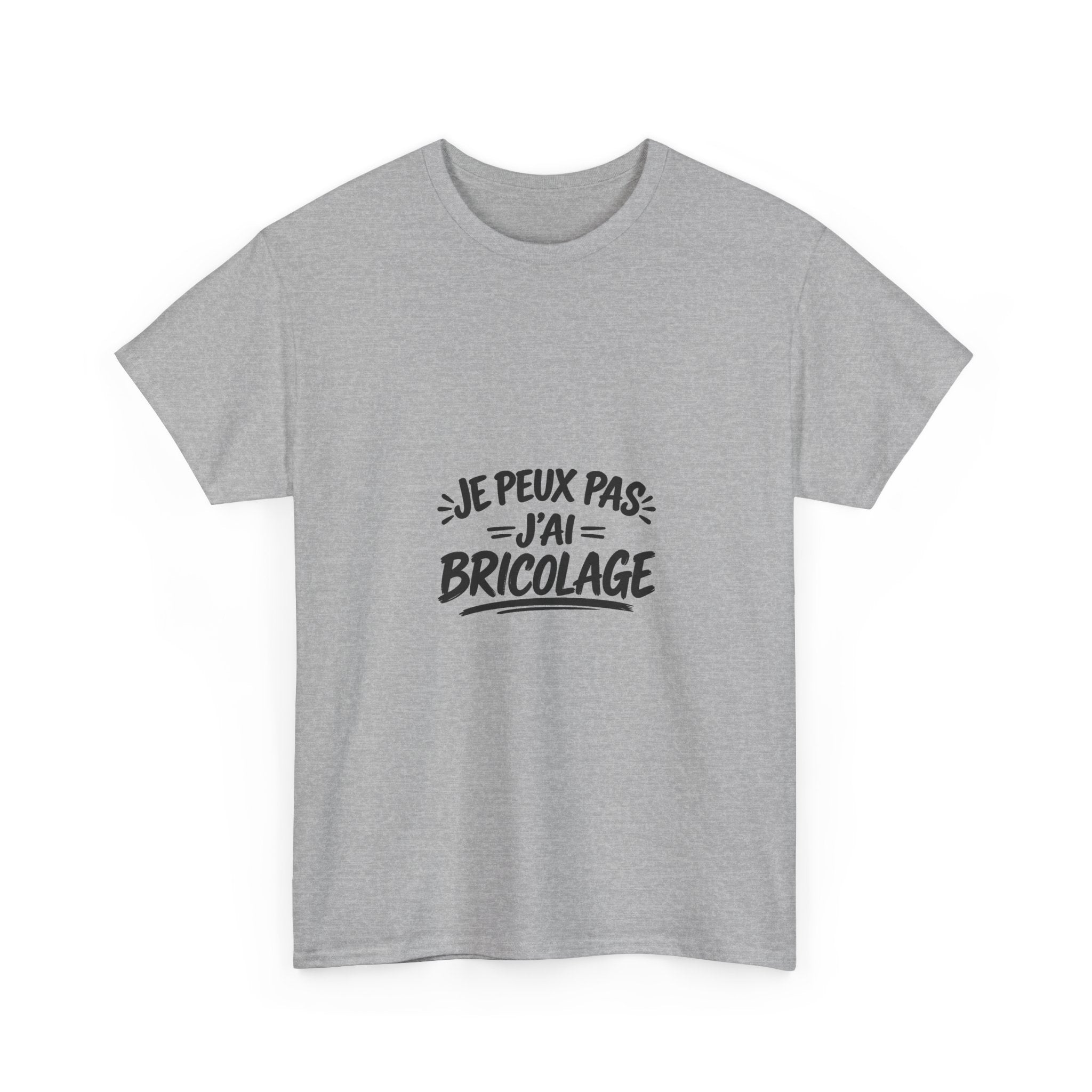 T-shirt humour bricolage – Je peux pas, j’ai bricolage