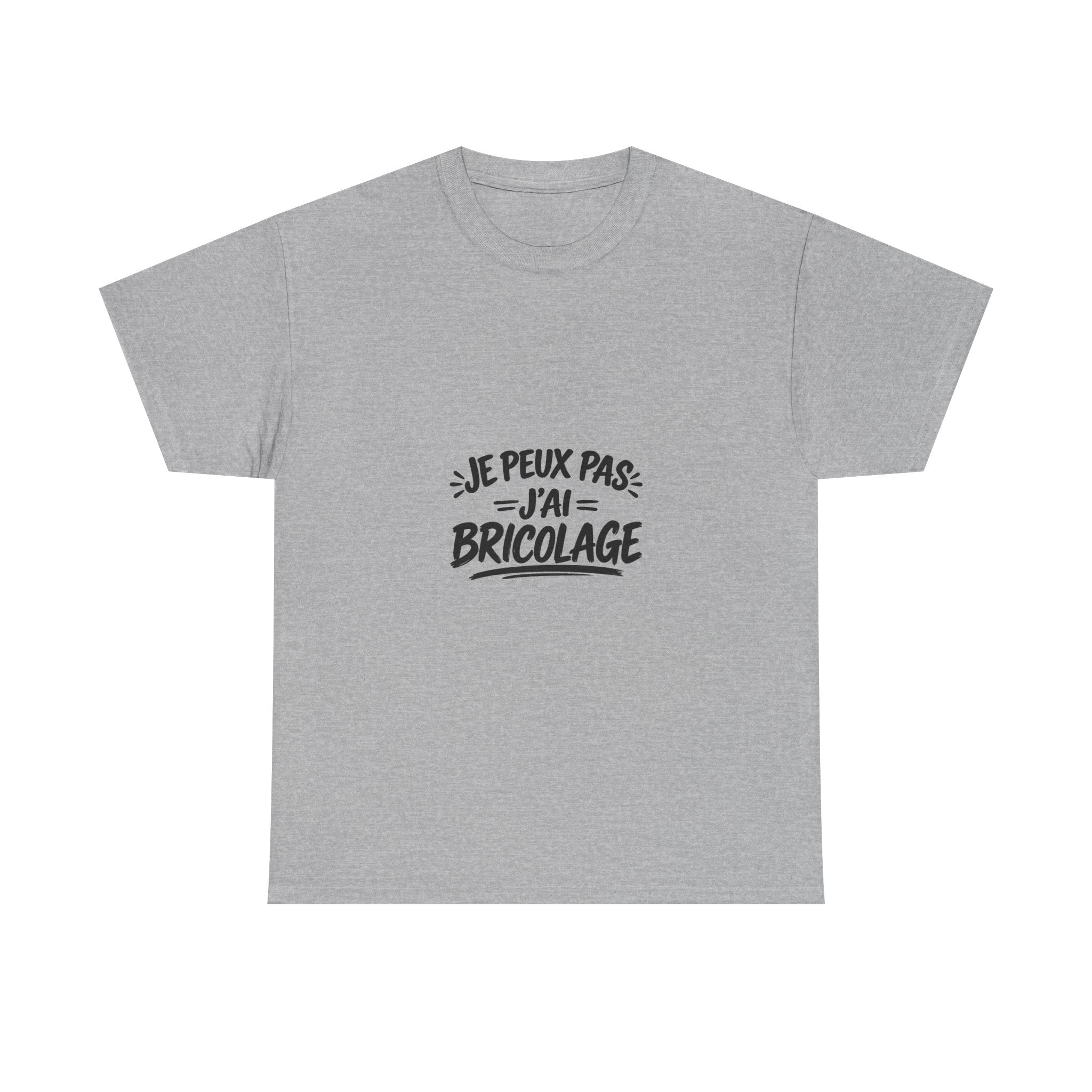 T-shirt humour bricolage – Je peux pas, j’ai bricolage