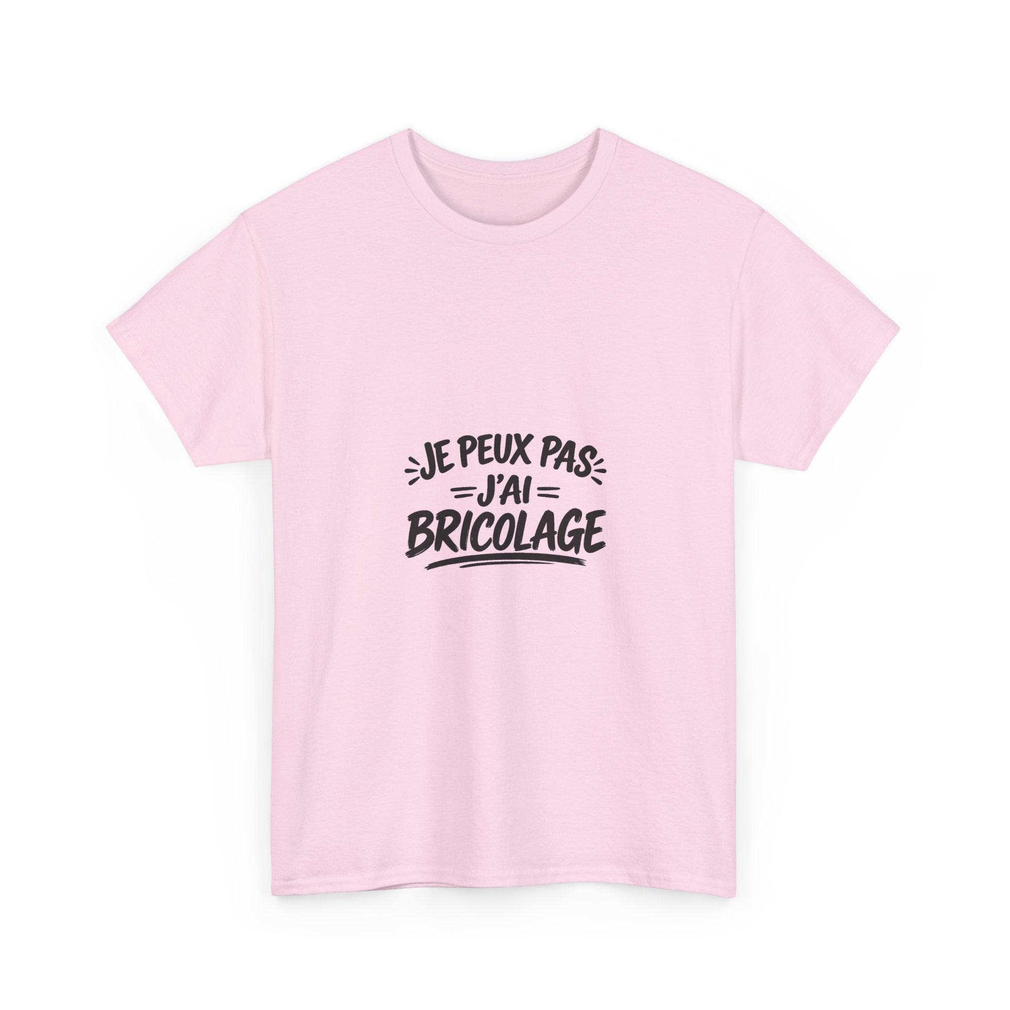 T-shirt humour bricolage – Je peux pas, j’ai bricolage