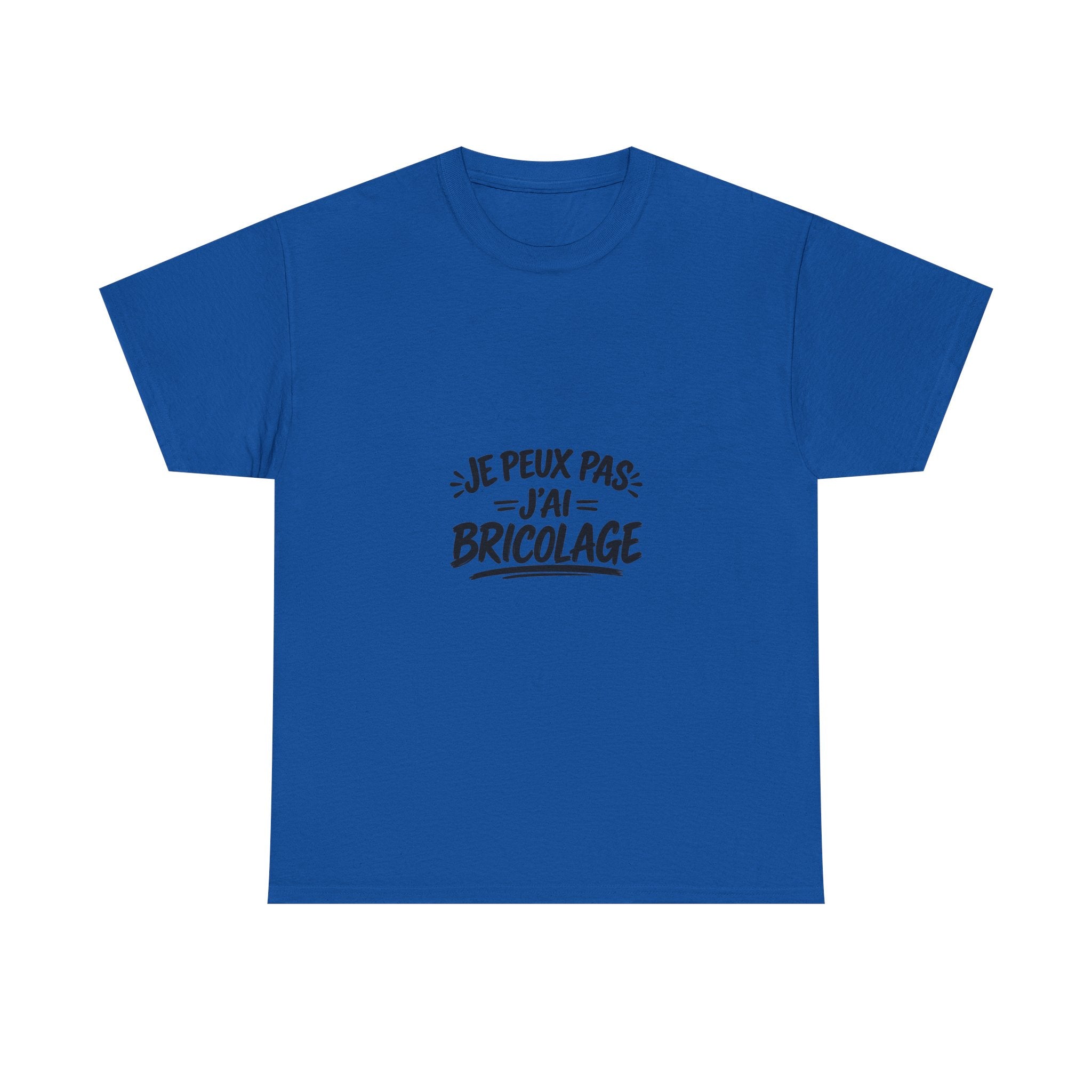 T-shirt humour bricolage – Je peux pas, j’ai bricolage