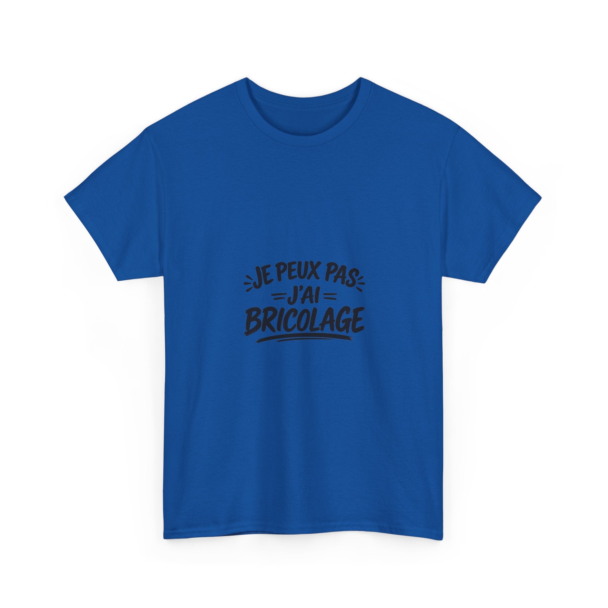 T-shirt humour bricolage – Je peux pas, j’ai bricolage