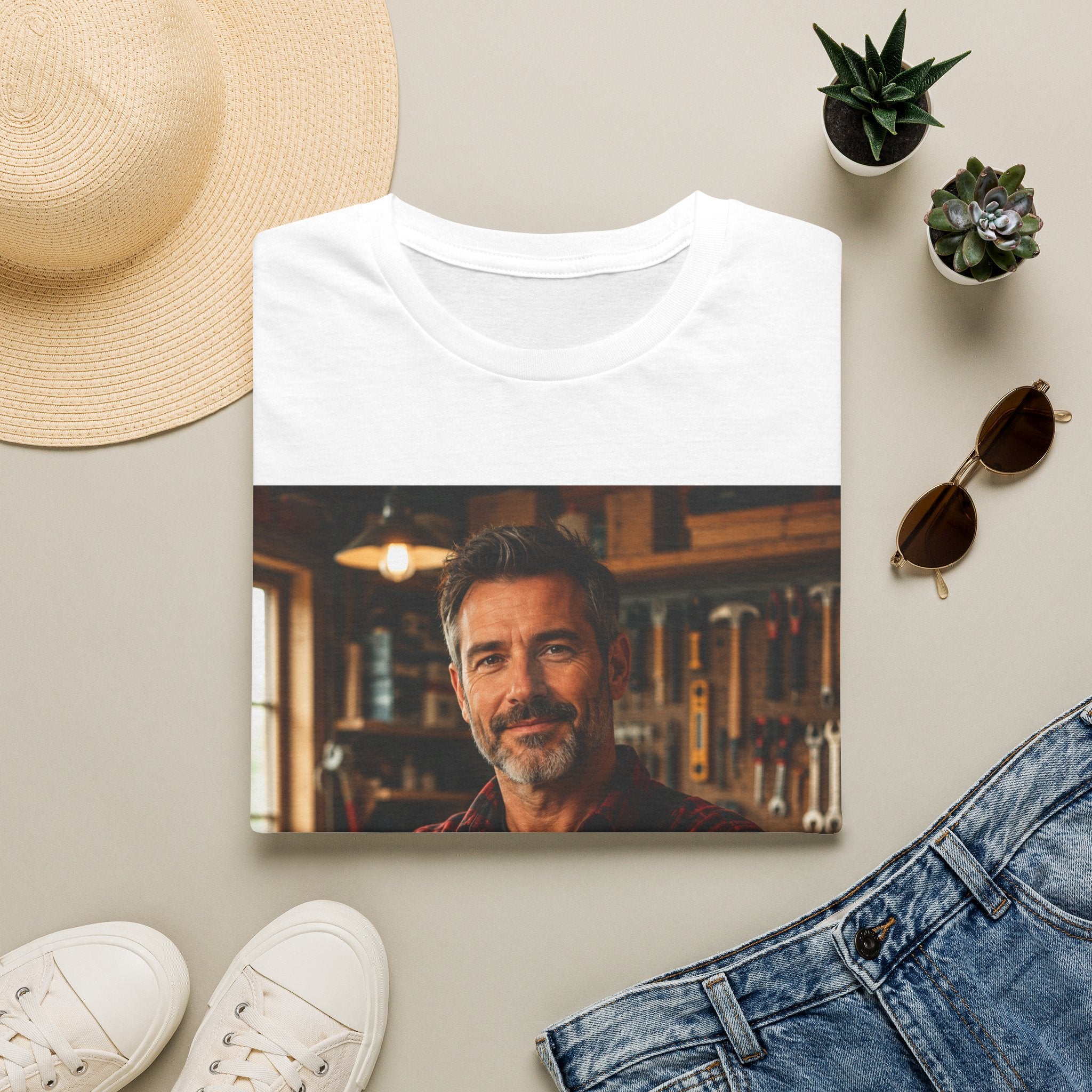 T-shirt photo personnalisé – Créez un modèle unique