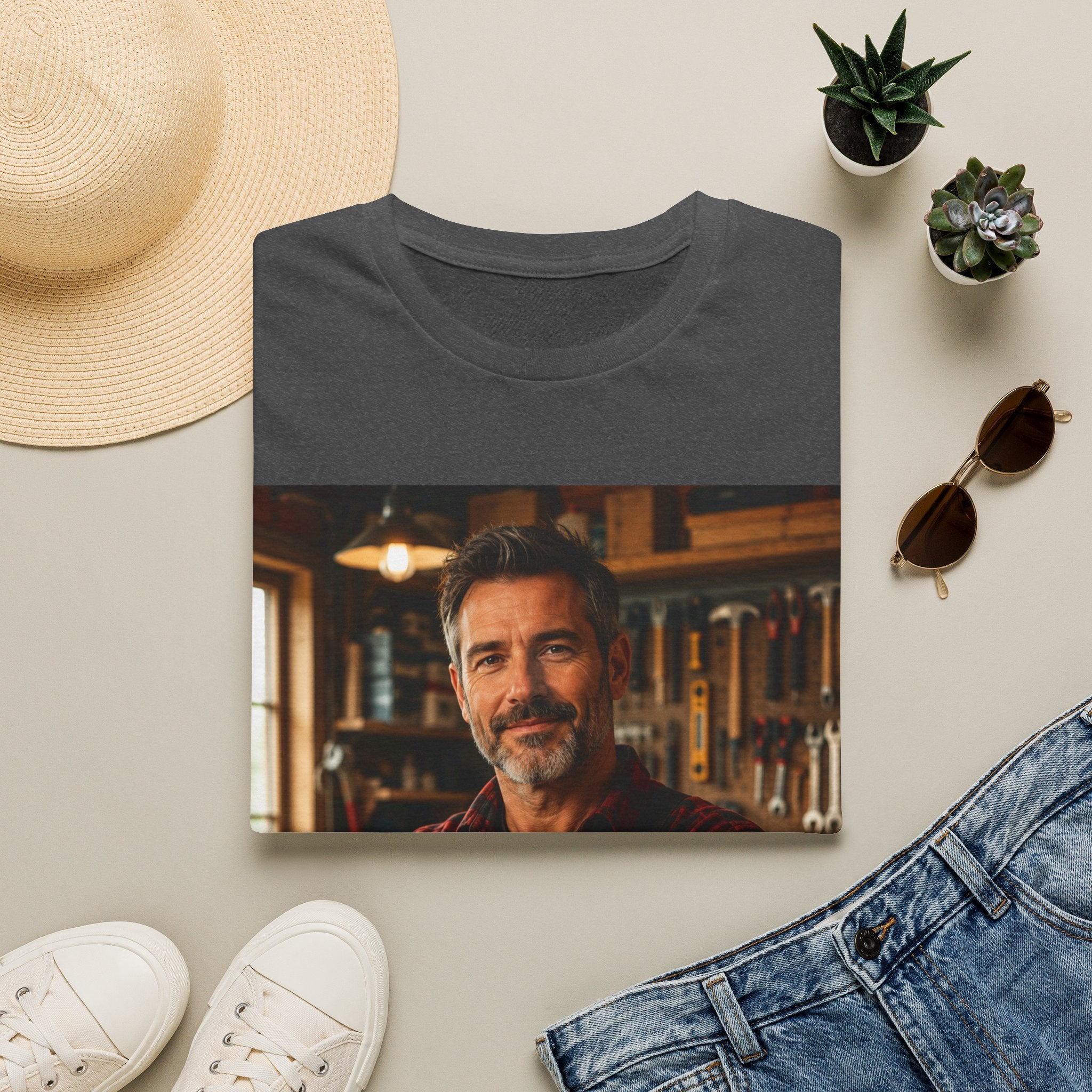 T-shirt photo personnalisé – Créez un modèle unique