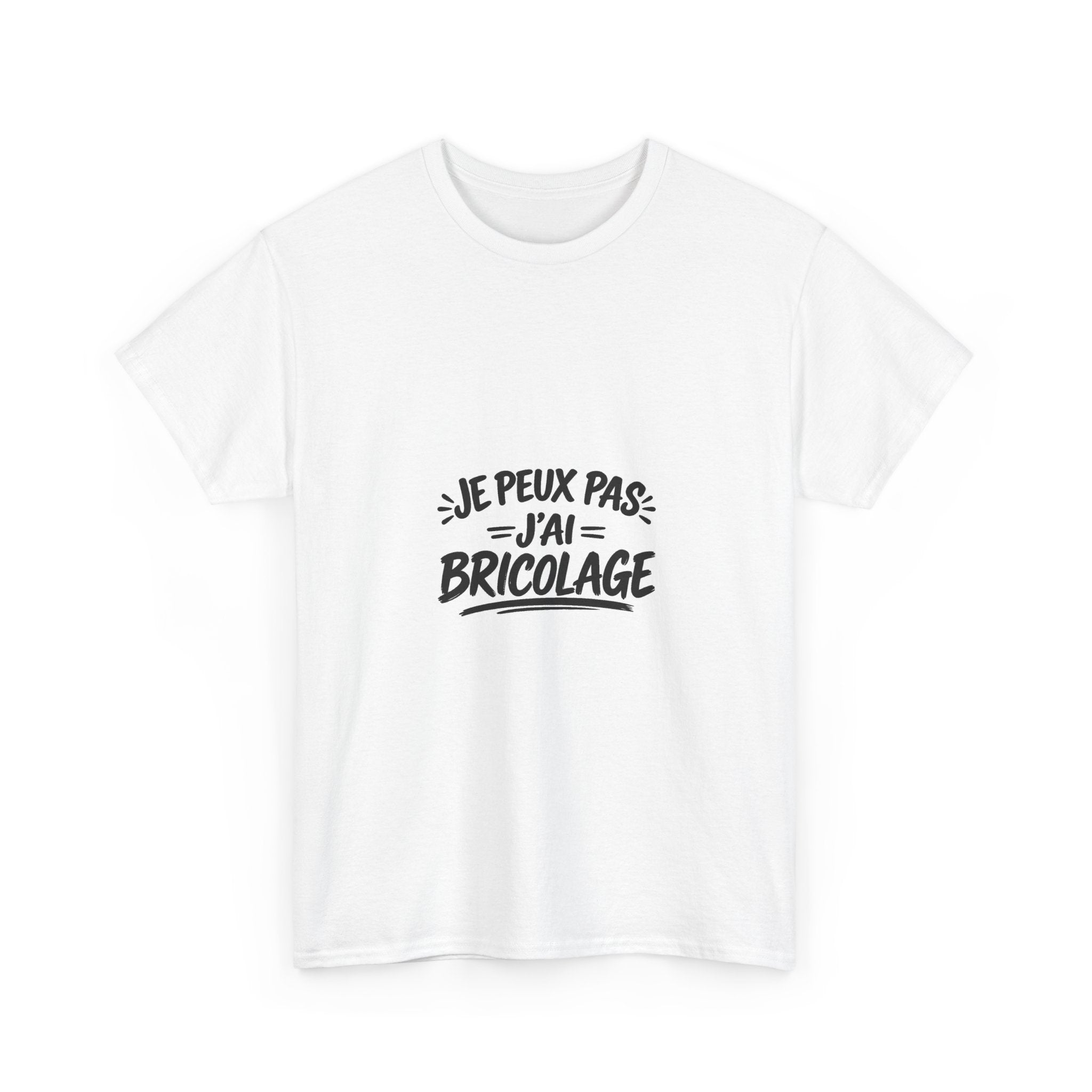 T-shirt humour bricolage – Je peux pas, j’ai bricolage
