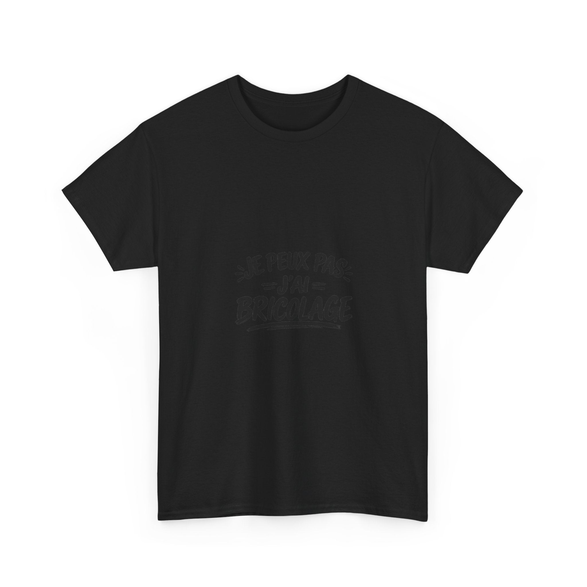 T-shirt humour bricolage – Je peux pas, j’ai bricolage