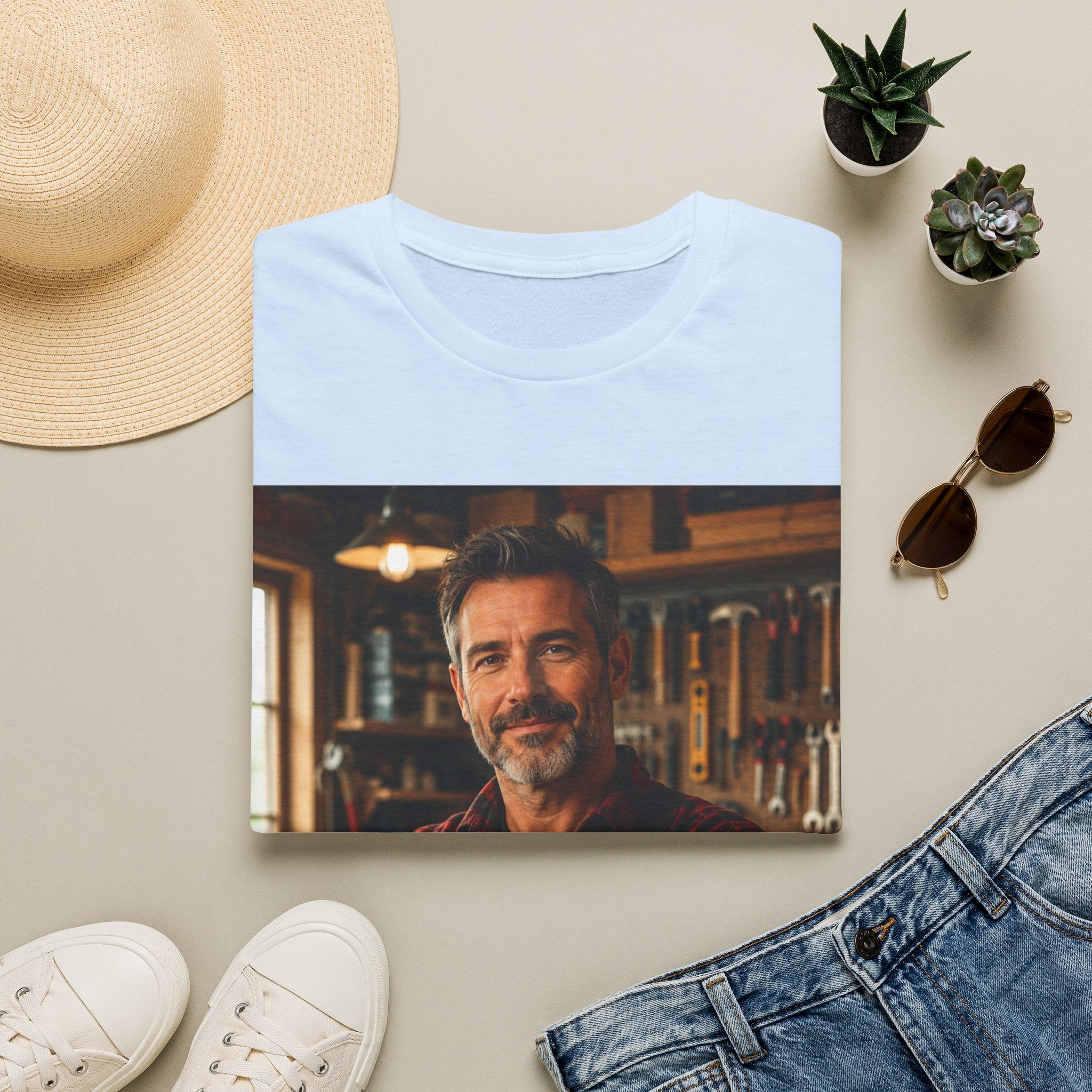 T-shirt photo personnalisé – Créez un modèle unique